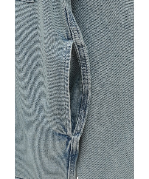 CLANE(クラネ)の「DENIM OVER SKIPPER SHIRTS(シャツ/ブラウス・レディース・ブルー/ブラック・F)」の22枚目の写真