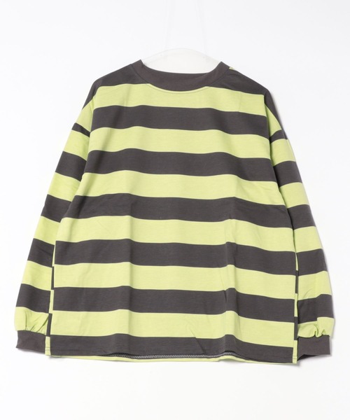 WEGO(ウィゴー)の「WEGO/バイカラーボーダーオーバーサイズロンT/トップス(Tシャツ/カットソー・レディース・その他3/その他2/その他1・LARGE/MEDIUM)」の17枚目の写真