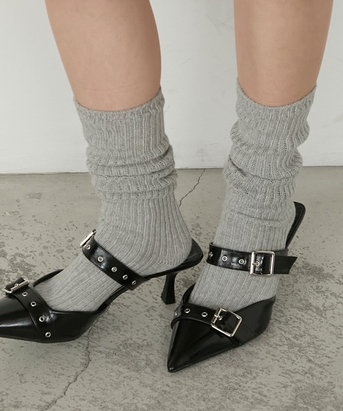 forksy.】くしゅくしゅハイソックス forksy.│MONO-MART [モノマート