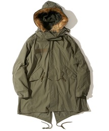 theoryluxe カーキ色 フード付きモッズコート　38 ナイロンストレッチフード付きコート （その他アウター）｜Maison de