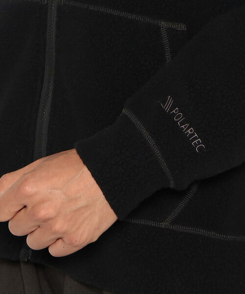 DANTON（ダントン）の「MEN'S POLARTEC THERMAL PRO ZIP HOODIE（パーカー・メンズ・ベージュ/ブラック・42/44/40/38）」の10枚目の写真