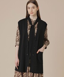 クリアニットジレ