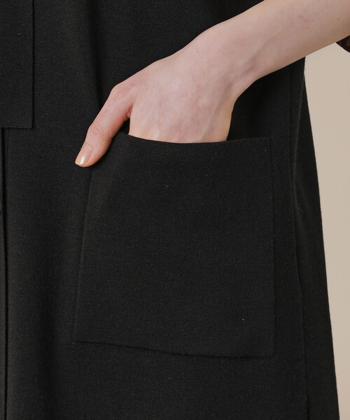 MACKINTOSH LONDON（マッキントッシュ ロンドン）の「クリアニットジレ（ベスト・レディース・ブラック/パープル系その他4/ベージュ・38）」の11枚目の写真