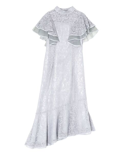 LAGUNAMOON（ラグナムーン）の「LADYレースマーメイドドレス 結婚式 お呼ばれ（ドレス・レディース・ブラック/ライトブルー・SMALL/MEDIUM）」の16枚目の写真