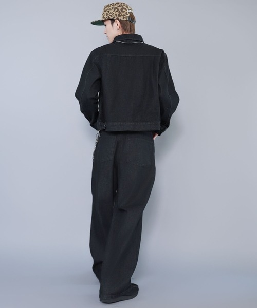 SPINNS(スピンズ)の「ピルボックスワークキャップ/ワンポイント刺繍/チェック柄・レオパード柄/ユニセックス(キャップ・メンズ・その他/レオパード・ONESIZE)」の8枚目の写真