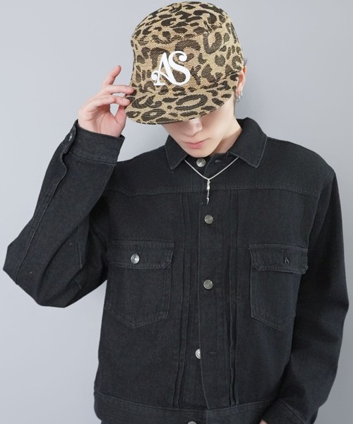 SPINNS(スピンズ)の「ピルボックスワークキャップ/ワンポイント刺繍/チェック柄・レオパード柄/ユニセックス(キャップ・メンズ・その他/レオパード・ONESIZE)」の16枚目の写真