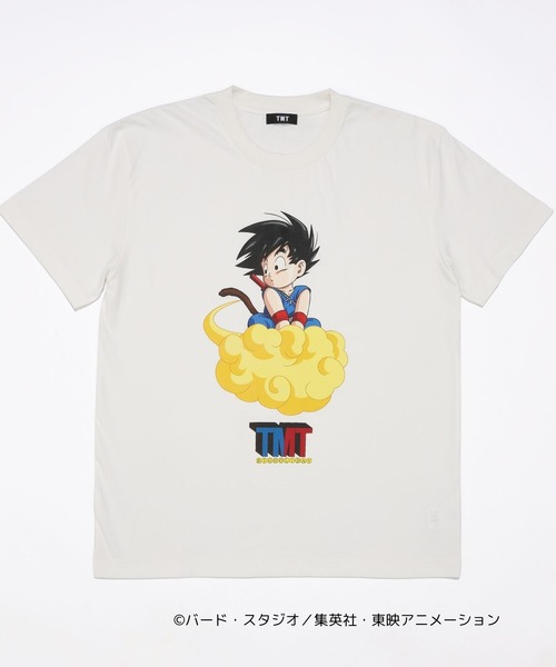 TMT（ティーエムティー）の「【TMT×ドラゴンボール】  コットンTシャツ（悟空）（Tシャツ/カットソー・メンズ・ネイビー/ホワイト・MEDIUM/LARGE/X-LARGE/XX-LARGE）」の2枚目の写真