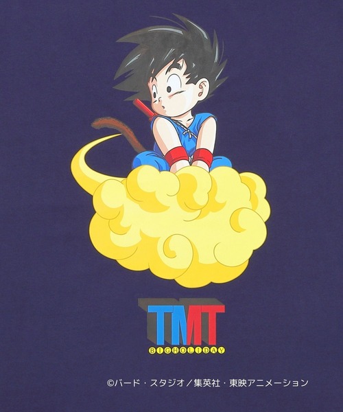 TMT（ティーエムティー）の「【TMT×ドラゴンボール】  コットンTシャツ（悟空）（Tシャツ/カットソー・メンズ・ネイビー/ホワイト・MEDIUM/LARGE/X-LARGE/XX-LARGE）」の6枚目の写真