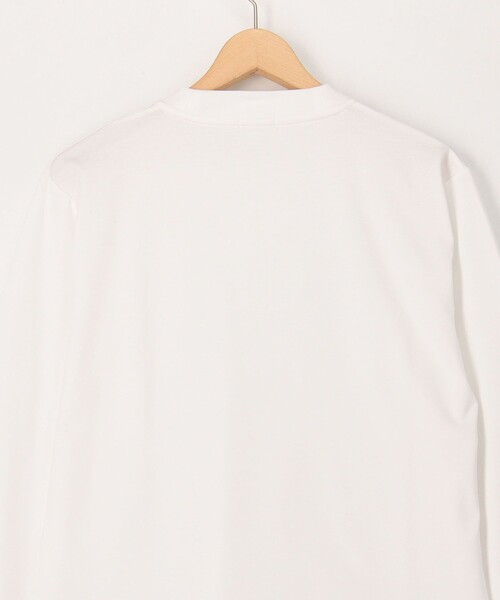 NOLLEY'S LIGHT(ノーリーズライト)の「《ビジカジ対応》MVS ポンチジャケT ロングスリーブ(Tシャツ/カットソー・メンズ・ブラック/グレイッシュベージュ/ホワイト・M/L/S)」の18枚目の写真