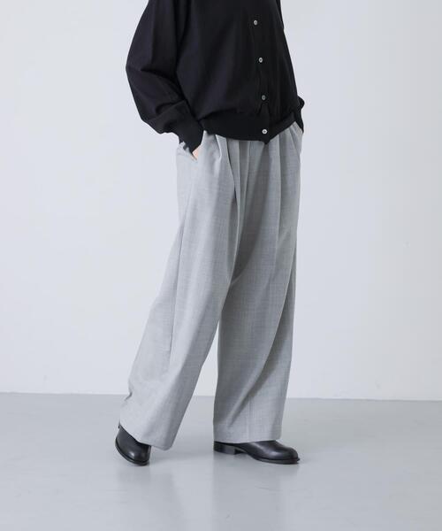 ウォッシャブルウールイージーパンツ（その他パンツ）｜かぐれ