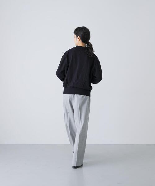 かぐれ(カグレ)の「ウォッシャブルウールイージーパンツ(その他パンツ・レディース・ネイビー/グレー/ブルー系その他・FREE)」の8枚目の写真