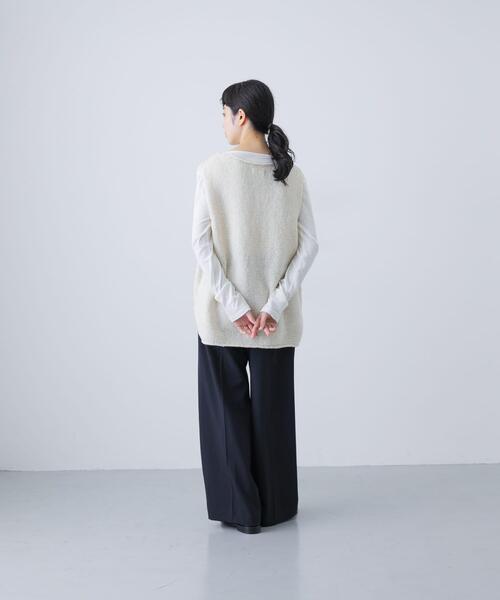 かぐれ　新品　今季　ウォッシャブルウールイージーパンツ 2025秋冬 ウォッシャブルウールイージーパンツ（その他パンツ）｜かぐれ（カグレ