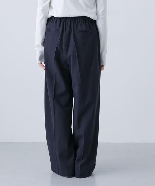 かぐれ(カグレ)の「ウォッシャブルウールイージーパンツ(その他パンツ・レディース・ネイビー/グレー/ブルー系その他・FREE)」の18枚目の写真