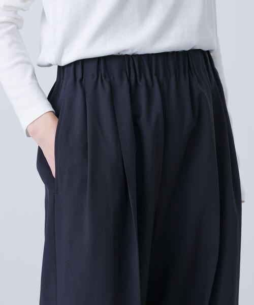 かぐれ(カグレ)の「ウォッシャブルウールイージーパンツ(その他パンツ・レディース・ネイビー/グレー/ブルー系その他・FREE)」の19枚目の写真