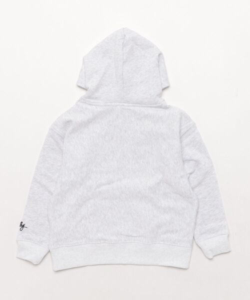 Smoothy(スムージー)の「Smoothy HELLO parka / スムージー ハローパーカー(パーカー・キッズ・ネイビー/グレー系その他/ヘザーグレー・LARGE/X-LARGE/MEDIUM)」の4枚目の写真