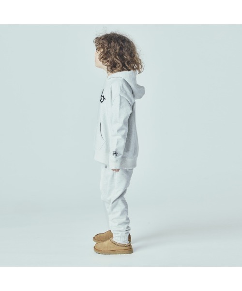 Smoothy(スムージー)の「Smoothy HELLO parka / スムージー ハローパーカー(パーカー・キッズ・ネイビー/グレー系その他/ヘザーグレー・LARGE/X-LARGE/MEDIUM)」の5枚目の写真