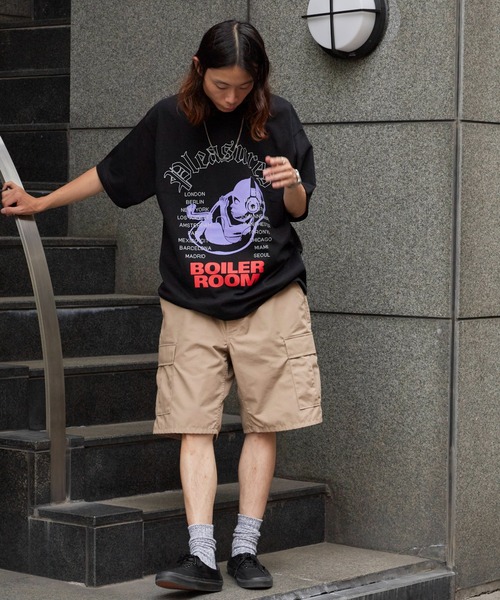 PLEASURES(プレジャー)の「PLEASURES/プレジャーズ HEADPHONE T-SHIRT Tシャツ(Tシャツ/カットソー・メンズ・ブラック・L/XL/M)」の10枚目の写真