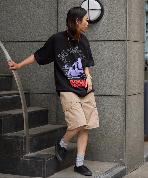 PLEASURES(プレジャー)の「PLEASURES/プレジャーズ HEADPHONE T-SHIRT Tシャツ(Tシャツ/カットソー・メンズ・ブラック・L/XL/M)」の11枚目の写真