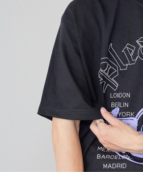 PLEASURES(プレジャー)の「PLEASURES/プレジャーズ HEADPHONE T-SHIRT Tシャツ(Tシャツ/カットソー・メンズ・ブラック・L/XL/M)」の16枚目の写真