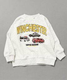 BREEZE(ブリーズ)の【WEB限定/ジュニア対応】カラバリ グラフィックトレーナー(スウェット)