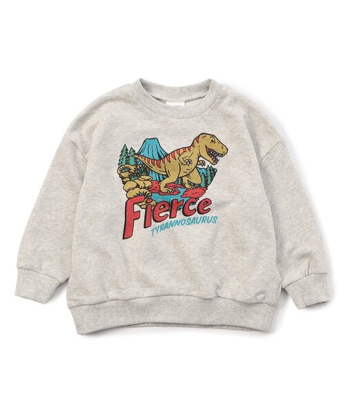 BREEZE(ブリーズ)の「【WEB限定】カラバリ グラフィックトレーナー_ジュニア対応(スウェット・キッズ・ブルー/アイボリー/サックスブルー/ピンク/ベージュ/グレー/キナリ/チャコール/イエロー/オレンジ/ラベンダー・80/90/100/110/120/130/140)」の15枚目の写真