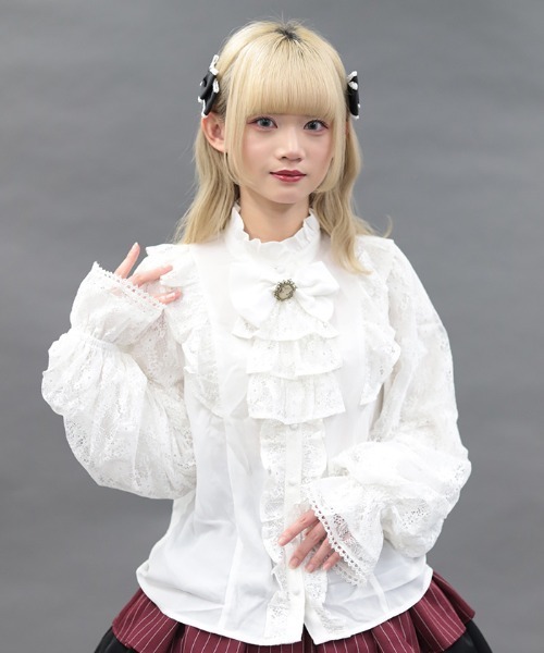 シャルミエール ブラウス ♡新品 シャルミエールフリルロング