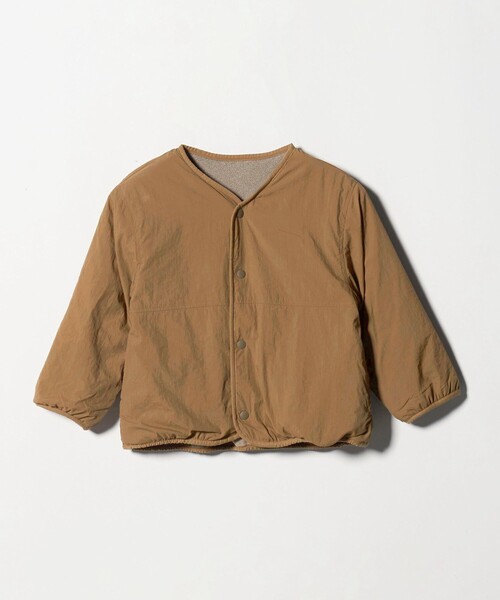 green label relaxing（グリーンレーベルリラクシング）の「フリースリバー ブルゾン  / キッズ  撥水 100cm-160cm（ブルゾン・キッズ・ライラック/ブラウン系/ブラック・110cm/130cm/100cm/120cm/160cm/150cm/140cm）」の8枚目の写真