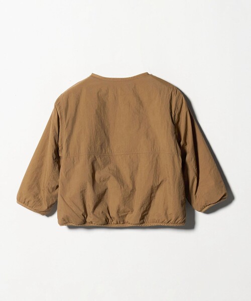 green label relaxing（グリーンレーベルリラクシング）の「フリースリバー ブルゾン  / キッズ  撥水 100cm-160cm（ブルゾン・キッズ・ライラック/ブラウン系/ブラック・110cm/130cm/100cm/120cm/160cm/150cm/140cm）」の9枚目の写真