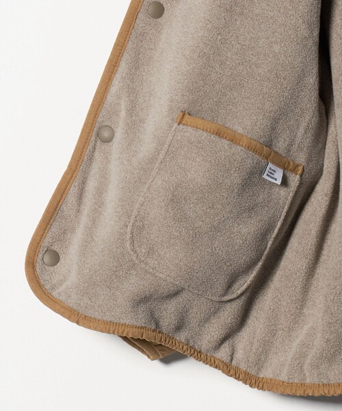 green label relaxing（グリーンレーベルリラクシング）の「フリースリバー ブルゾン  / キッズ  撥水 100cm-160cm（ブルゾン・キッズ・ライラック/ブラウン系/ブラック・110cm/130cm/100cm/120cm/160cm/150cm/140cm）」の12枚目の写真