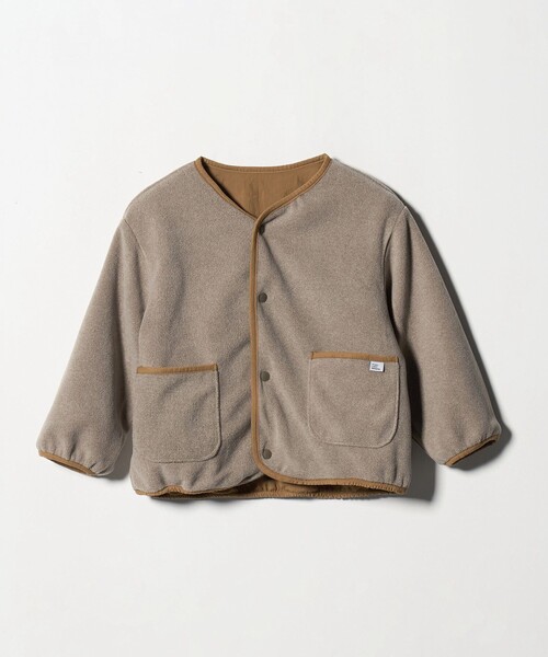 green label relaxing（グリーンレーベルリラクシング）の「フリースリバー ブルゾン  / キッズ  撥水 100cm-160cm（ブルゾン・キッズ・ライラック/ブラウン系/ブラック・110cm/130cm/100cm/120cm/160cm/150cm/140cm）」の14枚目の写真