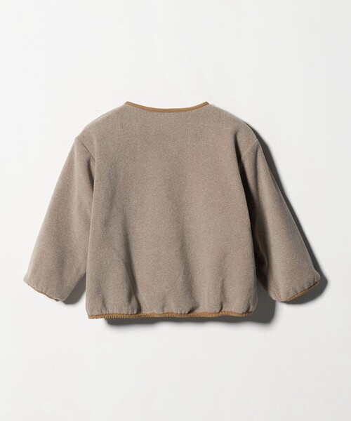 green label relaxing（グリーンレーベルリラクシング）の「フリースリバー ブルゾン  / キッズ  撥水 100cm-160cm（ブルゾン・キッズ・ライラック/ブラウン系/ブラック・110cm/130cm/100cm/120cm/160cm/150cm/140cm）」の15枚目の写真