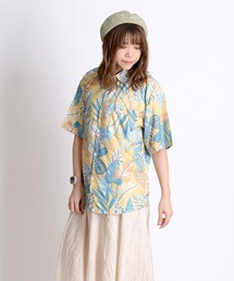 アロハシャツ 半袖シャツ 花柄