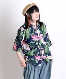 MARAI（マーライ）の「アロハシャツ 半袖シャツ 花柄（シャツ/ブラウス）」