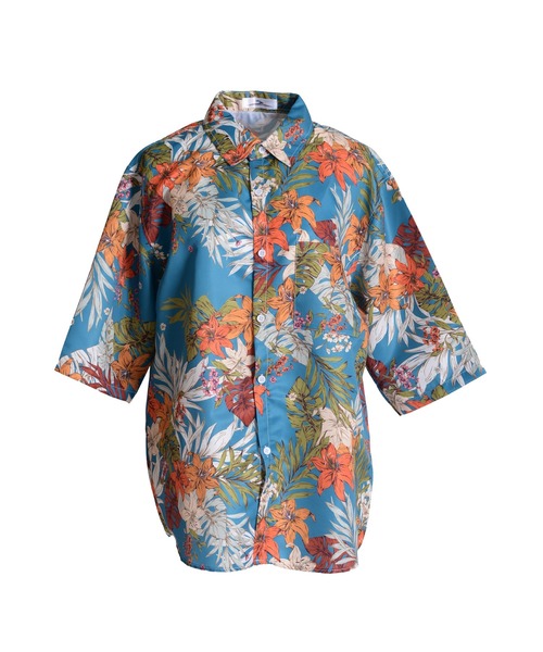 MARAI(マーライ)の「アロハシャツ 半袖シャツ 花柄(シャツ/ブラウス・レディース・B/G/C/D/H/I/E/F・FREE)」の17枚目の写真