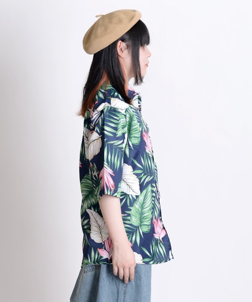 MARAI(マーライ)の「アロハシャツ 半袖シャツ 花柄(シャツ/ブラウス・レディース・B/G/C/D/H/I/E/F・FREE)」の20枚目の写真