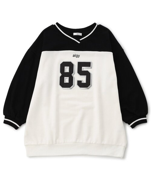 algy(アルジー)の「ナンバリングミニワンピ(ワンピース・キッズ・ピンク/ネイビー/ブラック・XX-SMALL/X-SMALL/MEDIUM/SMALL)」の13枚目の写真