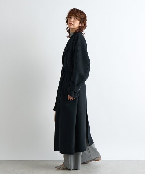 RIVE DROITE（リヴドロワ）の「【軽い着心地】リバーロングトレンチ（その他アウター・レディース・ブラック/キャメル・38/36）」の11枚目の写真