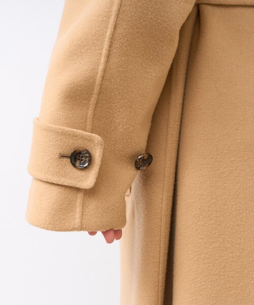 RIVE DROITE（リヴドロワ）の「【軽い着心地】リバーロングトレンチ（その他アウター・レディース・ブラック/キャメル・38/36）」の3枚目の写真