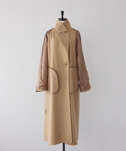 RIVE DROITE（リヴドロワ）の「【軽い着心地】リバーロングトレンチ（その他アウター・レディース・ブラック/キャメル・38/36）」の5枚目の写真