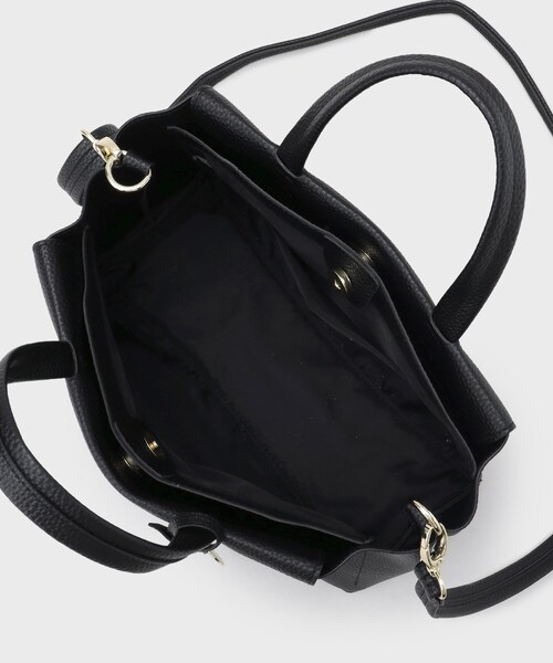 OPAQUE.CLIP（オペークドットクリップ）の「【2WAY/人間工学】シュリンクミドルトートバッグ（トートバッグ・レディース・ブラック/ブラウン系その他/グレー・00）」の17枚目の写真