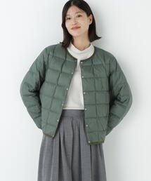 human woman（ヒューマンウーマン）の「◆【TAION コラボ】リバーシブルクルーネックダウンブルゾン（ブルゾン）」