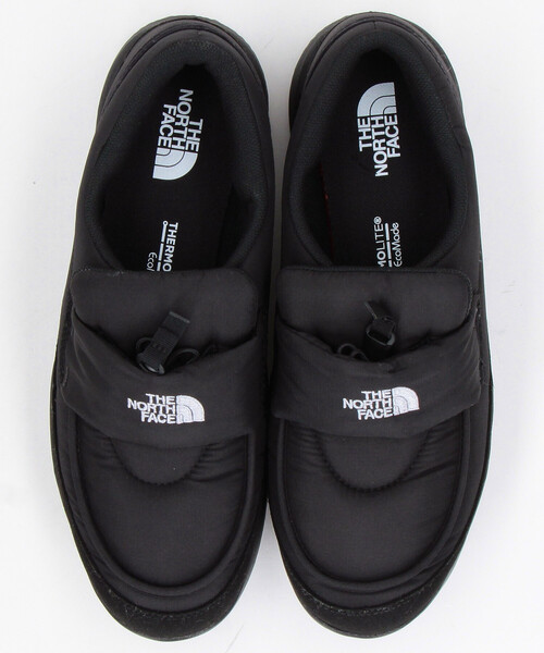 THE NORTH FACE（ザノースフェイス）の「THE NORTH FACE/ザ・ノース・フェイス Nuptse Loafer（スニーカー・メンズ・ブラック/ベージュ・8/10/9）」の3枚目の写真