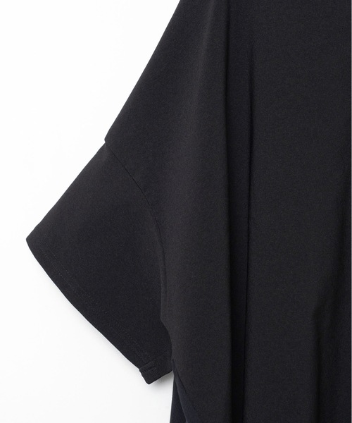 bedsidedrama（ベットサイドドラマ）の「Draped Maxi Tee Dress（ワンピース・レディース・ライトグレー/ブラック・2）」の13枚目の写真