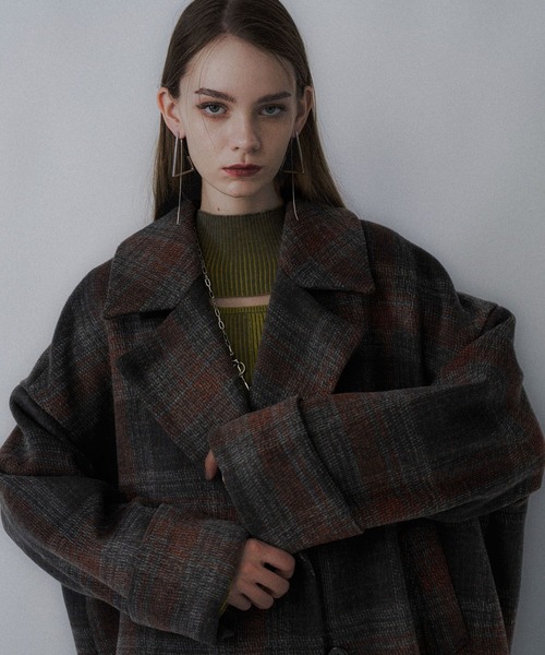 【新品未使用】HARE ウール2WAYチェスターコート HARE（ハレ） コート チェスターコート ウール2WAYチェスターコート