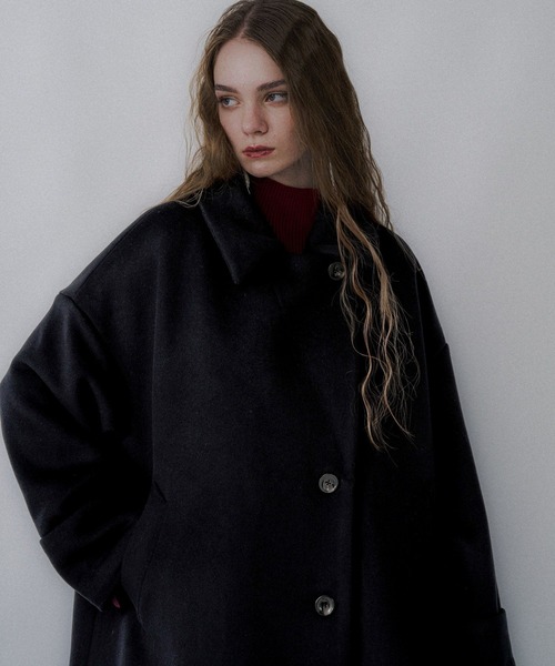 HARE（ハレ）の「ウール2WAYチェスターコート(HARE)（チェスターコート