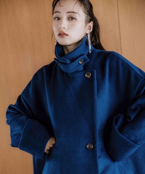 HARE（ハレ）の「ウール2WAYチェスターコート(HARE)（チェスターコート