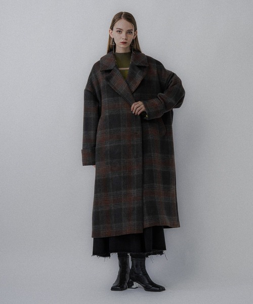 【新品未使用】HARE ウール2WAYチェスターコート HARE（ハレ） コート チェスターコート ウール2WAYチェスターコート