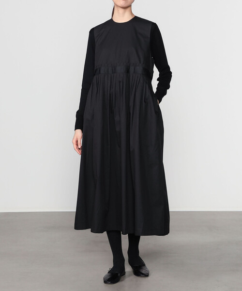 Bshop（ビショップ）の「eunoia | ウエストテープ ドレス WOMEN