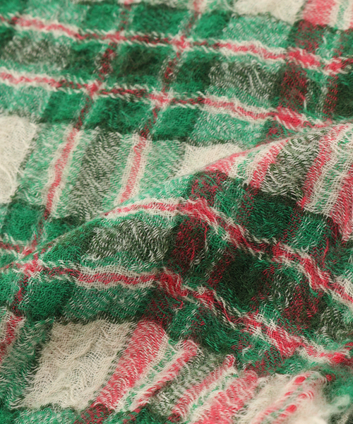 JOURNAL STANDARD（ジャーナルスタンダード）の「【MOISMONT/モワモン】 MAGDA（ストール/ショール・レディース・ブルー/グリーン/ピンク/ブラウン・FREE）」の11枚目の写真