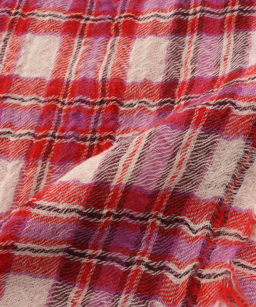 JOURNAL STANDARD（ジャーナルスタンダード）の「【MOISMONT/モワモン】 MAGDA（ストール/ショール・レディース・ブルー/グリーン/ピンク/ブラウン・FREE）」の5枚目の写真